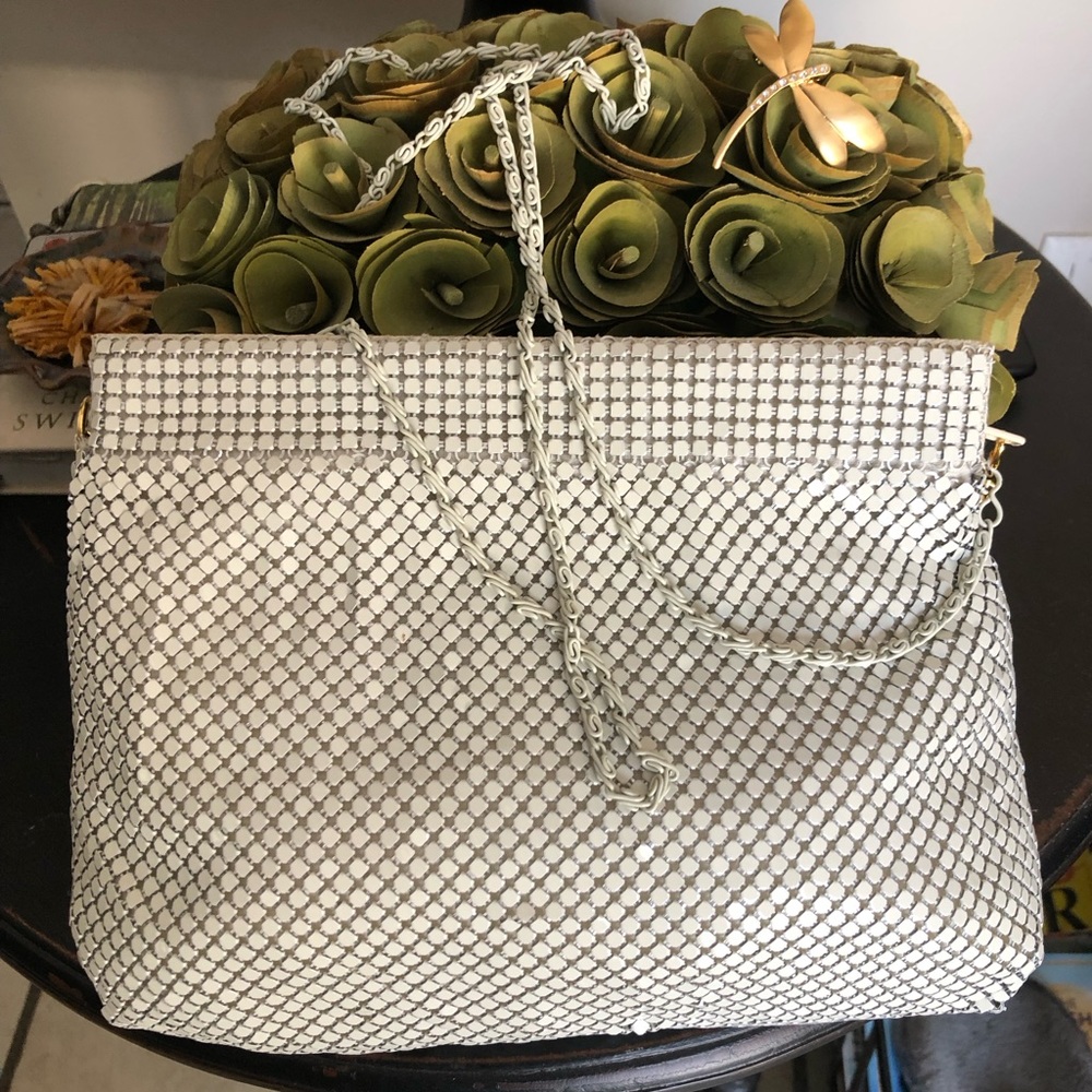 Vintage….Bags by Marlo… Metal Mesh Crossbody/Purse/Clutch